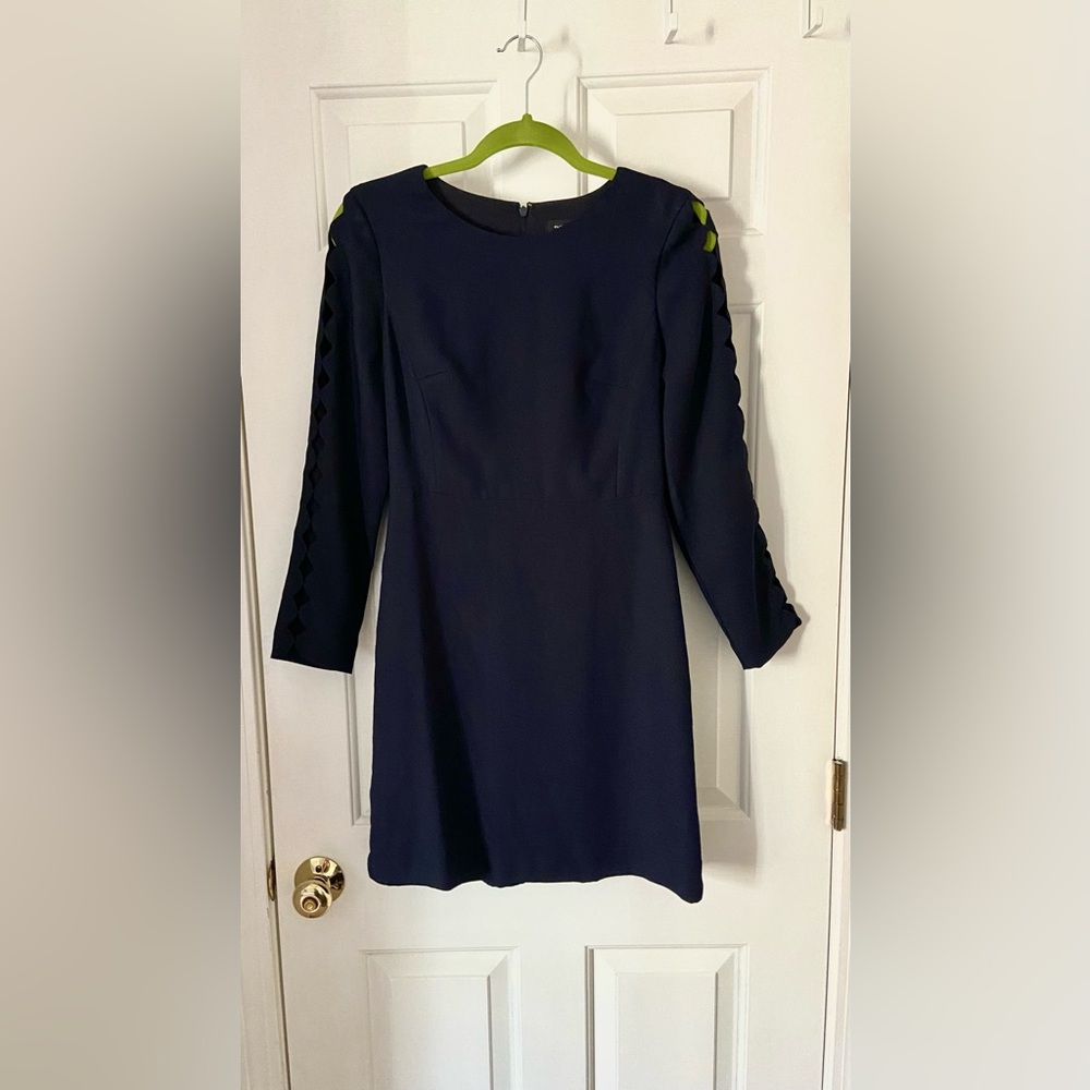Club Monaco Edni Dress in Navy Blue